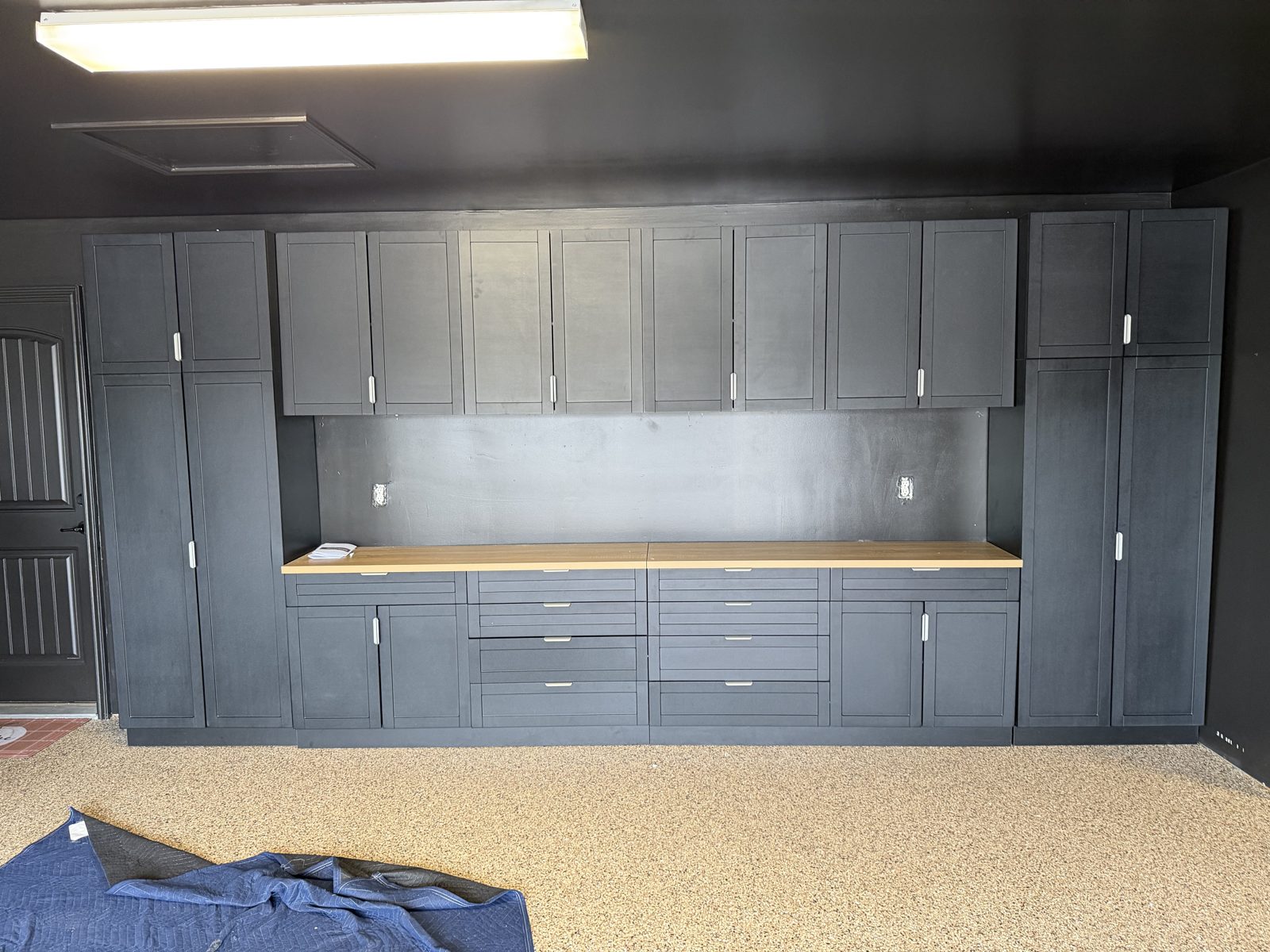 Custom garage storage